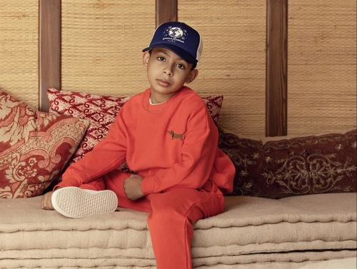 Mini Rodini red dog sweatshirt